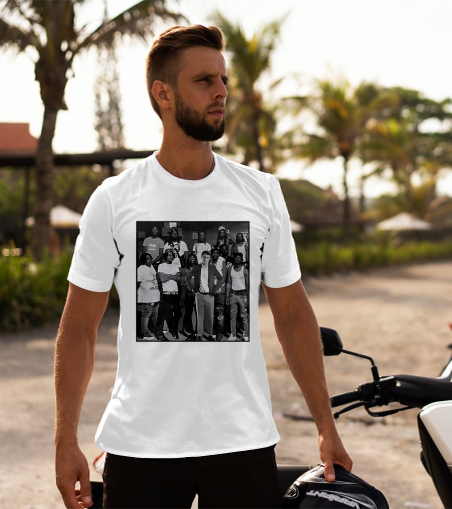 Group Photo Urban Streetwear Crew Team T-Shirt