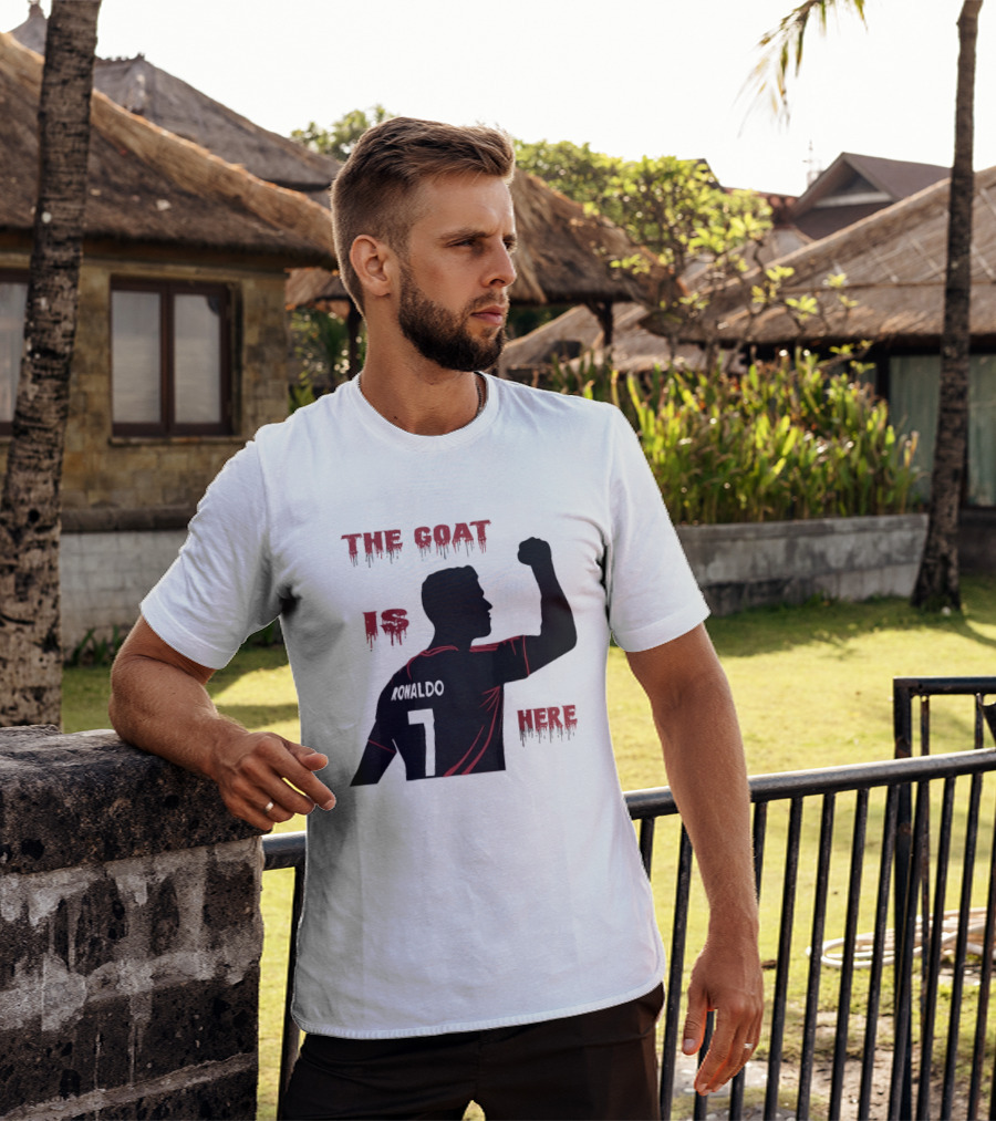 The Goat Is Here Cristiano Ronaldo 7 T-Shirt
