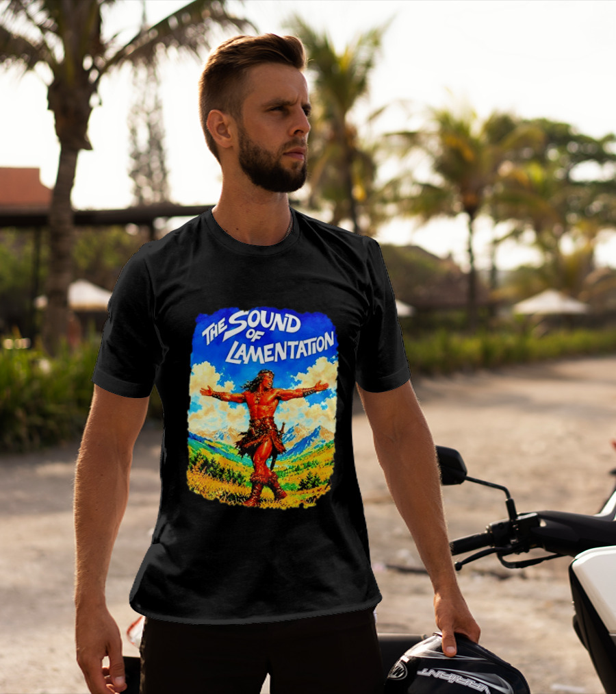 The Sound Of Lamentation Conan The Barbarian Scenic Landscape T-Shirt