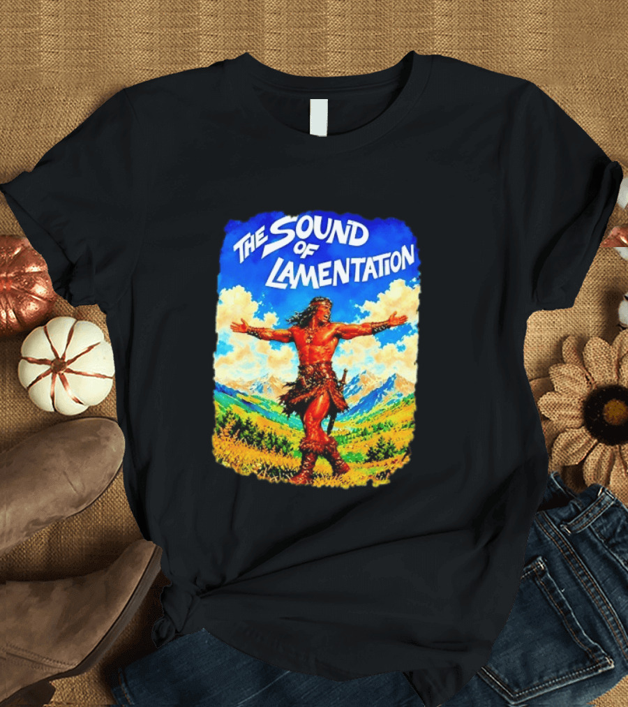 The Sound Of Lamentation Conan The Barbarian Scenic Landscape T-Shirt
