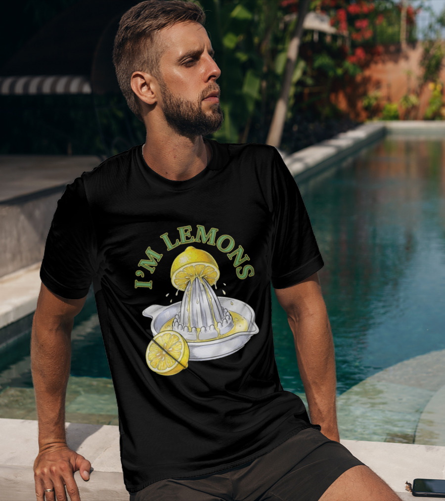 I'm Lemons Juicer And Sliced Citrus T-Shirt