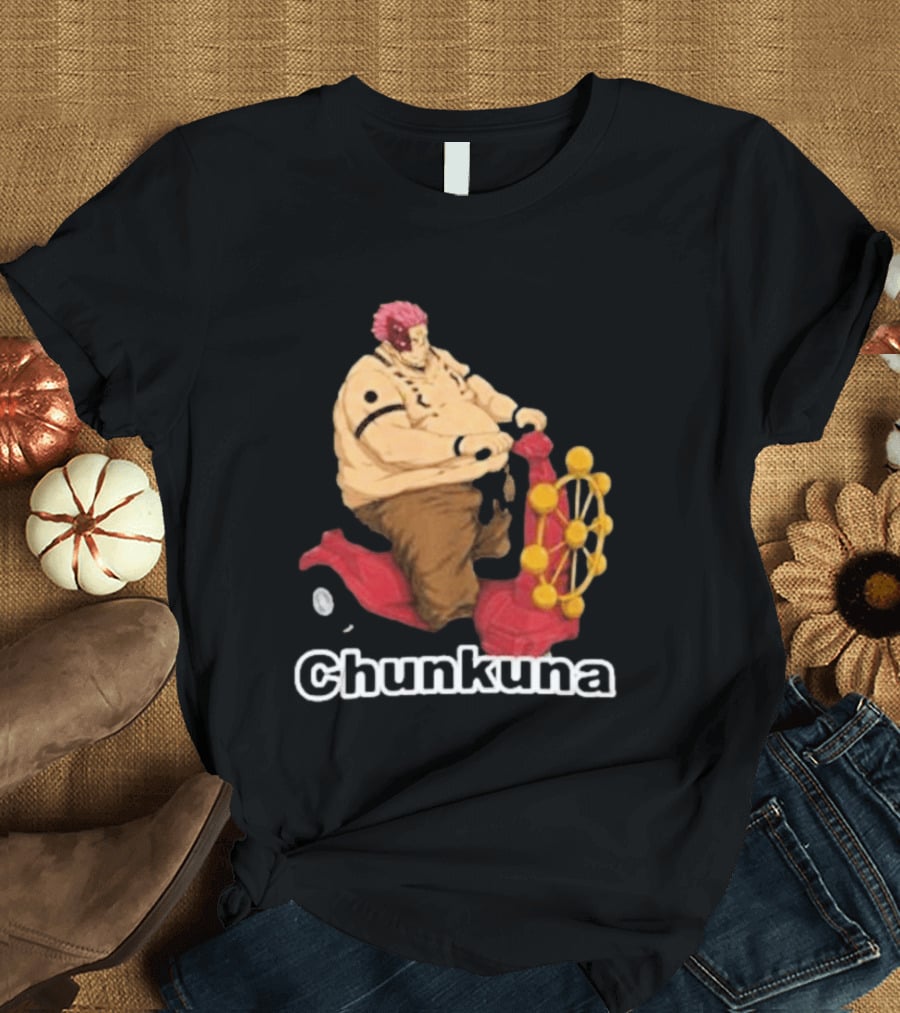 Goofyahhtees Chunkuna Riding Ferris Wheel Machine T-Shirt