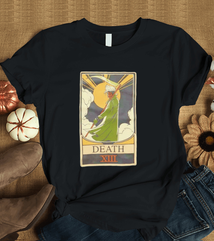 Marvel X Men '97 Gambit Tarot Card Death XIII T-Shirt