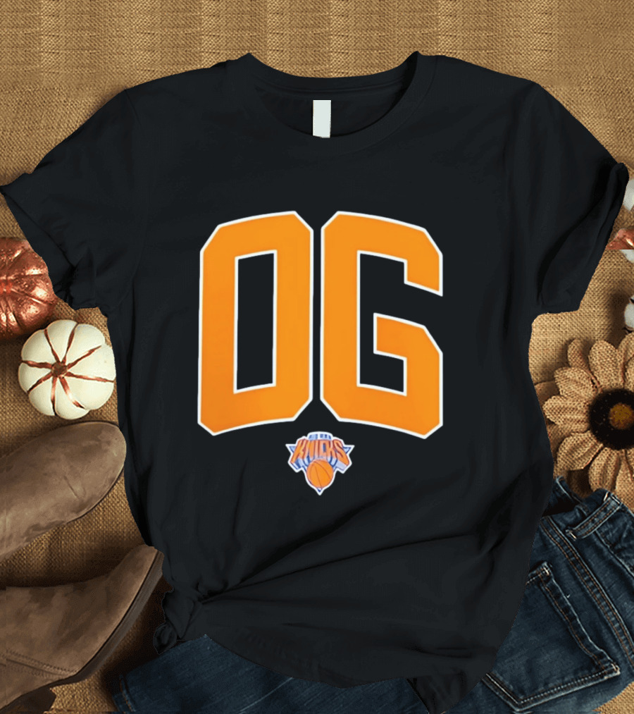 New York Knicks OG Anunoby Basketball T-Shirt