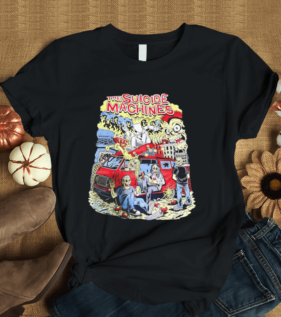 The Suicide Machines Punk Rock Zombie Van Frenzy T-Shirt