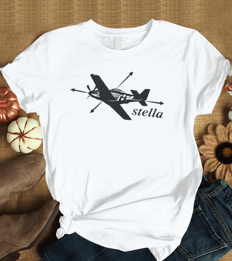 Native Estate Stella Airplane Crossed Arrows T-Shirt