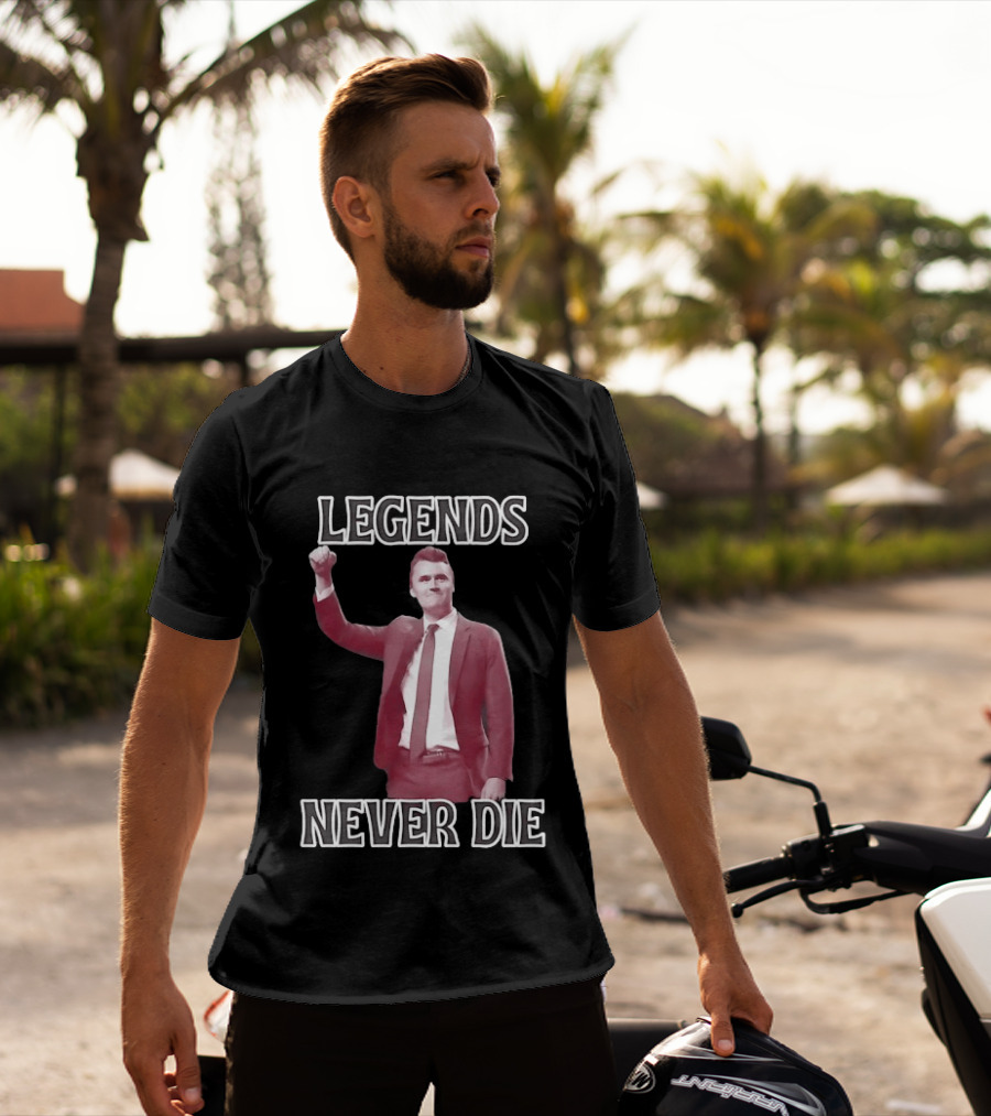 Charlie Kirk Legends Never Die Turning Point USA T-Shirt