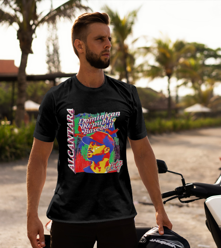 Alcantara Dominican Republic Baseball MLB Sandy T-Shirt