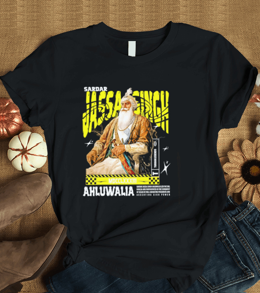 Sardar Jassa Singh Ahluwalia Turban Legends MDCCLXXXIII T-Shirt