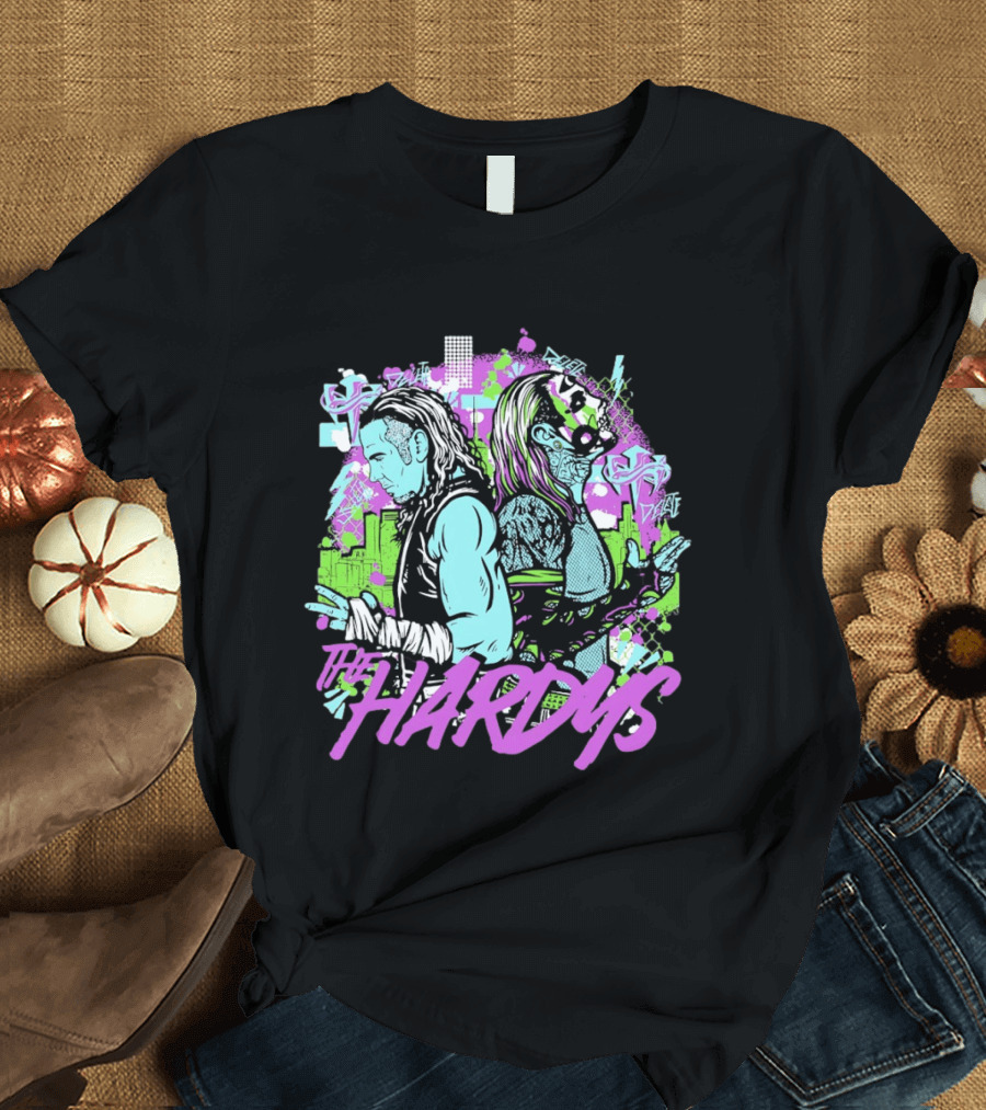 The Hardys Delete Wrestling Matt Hardy Jeff Hardy T-Shirt