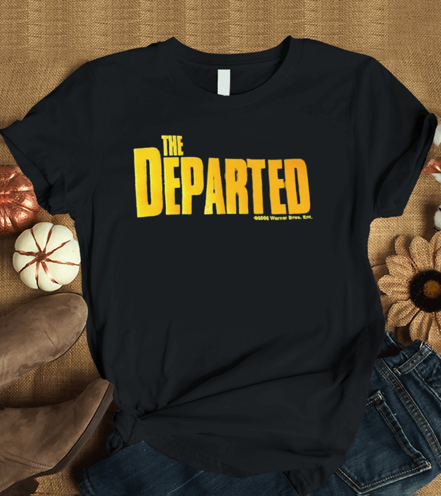 The Departed Vintage Style Yellow T-Shirt