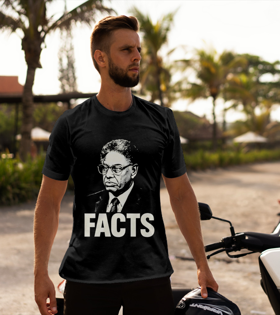 Thomas Sowell Facts Portrait Realism T-Shirt