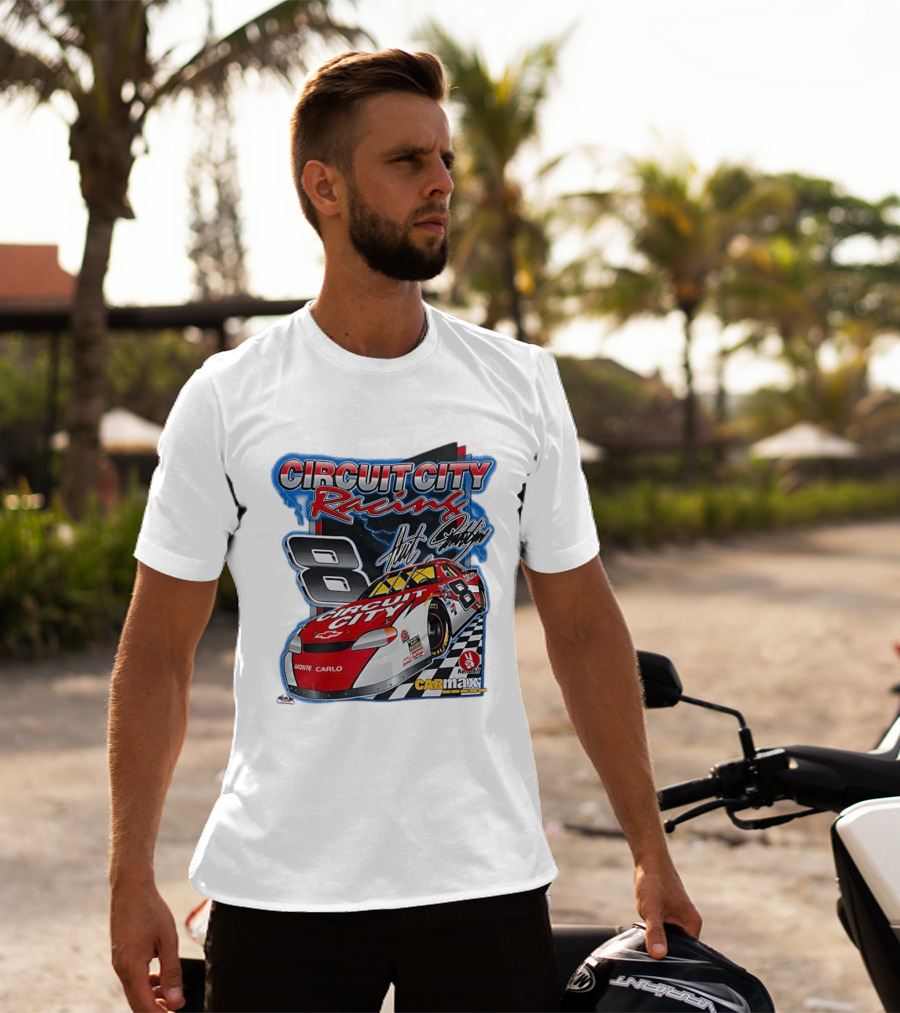 Circuit City Racing Monte Carlo 8 Chevrolet Carmax Kendall NASCAR T-Shirt