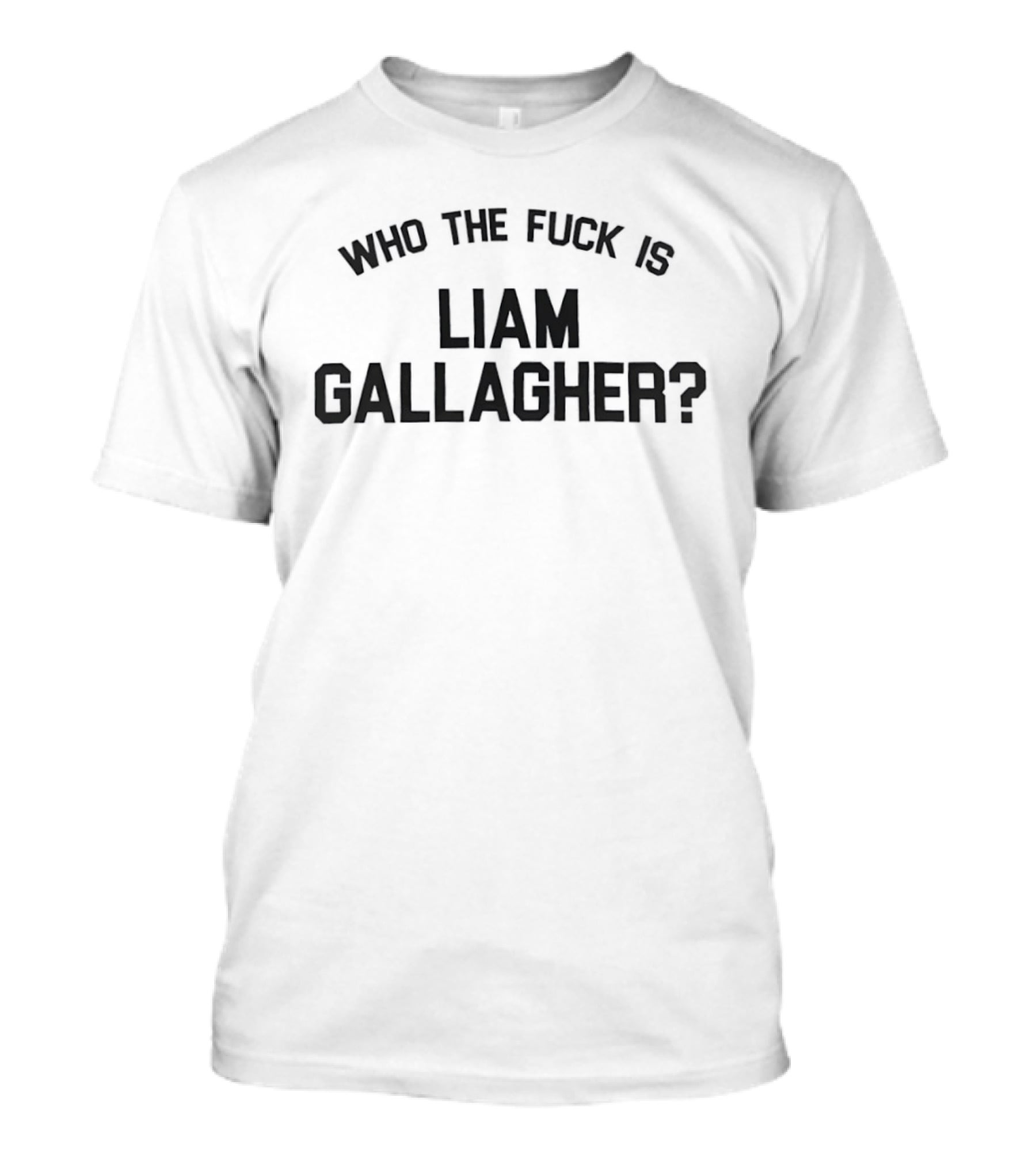 Who The Fuck Is Liam Gallagher T-Shirt