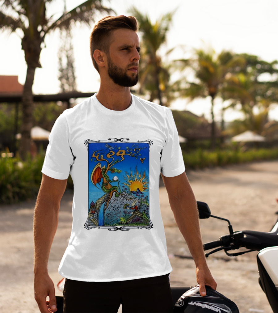 Goose July 2026 Boston Dragon Fantasy Art Leader Bank Pavilion T-Shirt