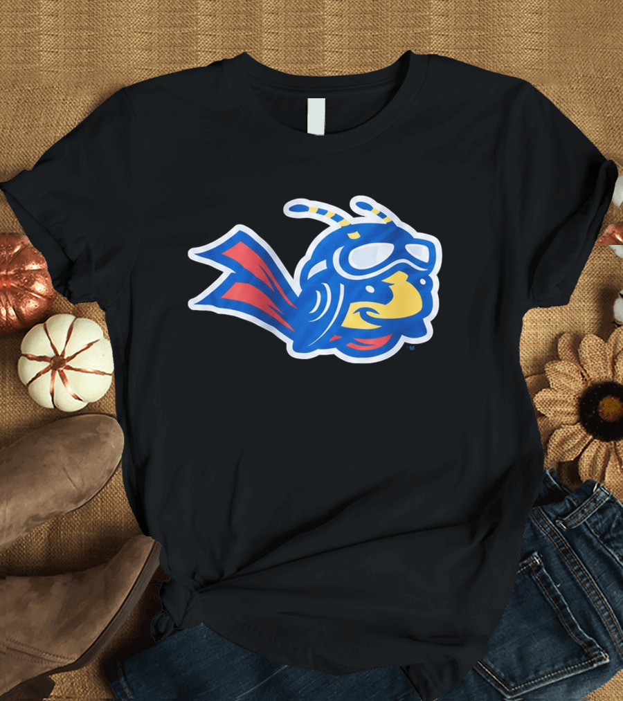 2026 Ontario Tower Buzzers Hockey Jersey Giveaway Buzzing Bee Icon With Aviator Hat And Cape T-Shirt