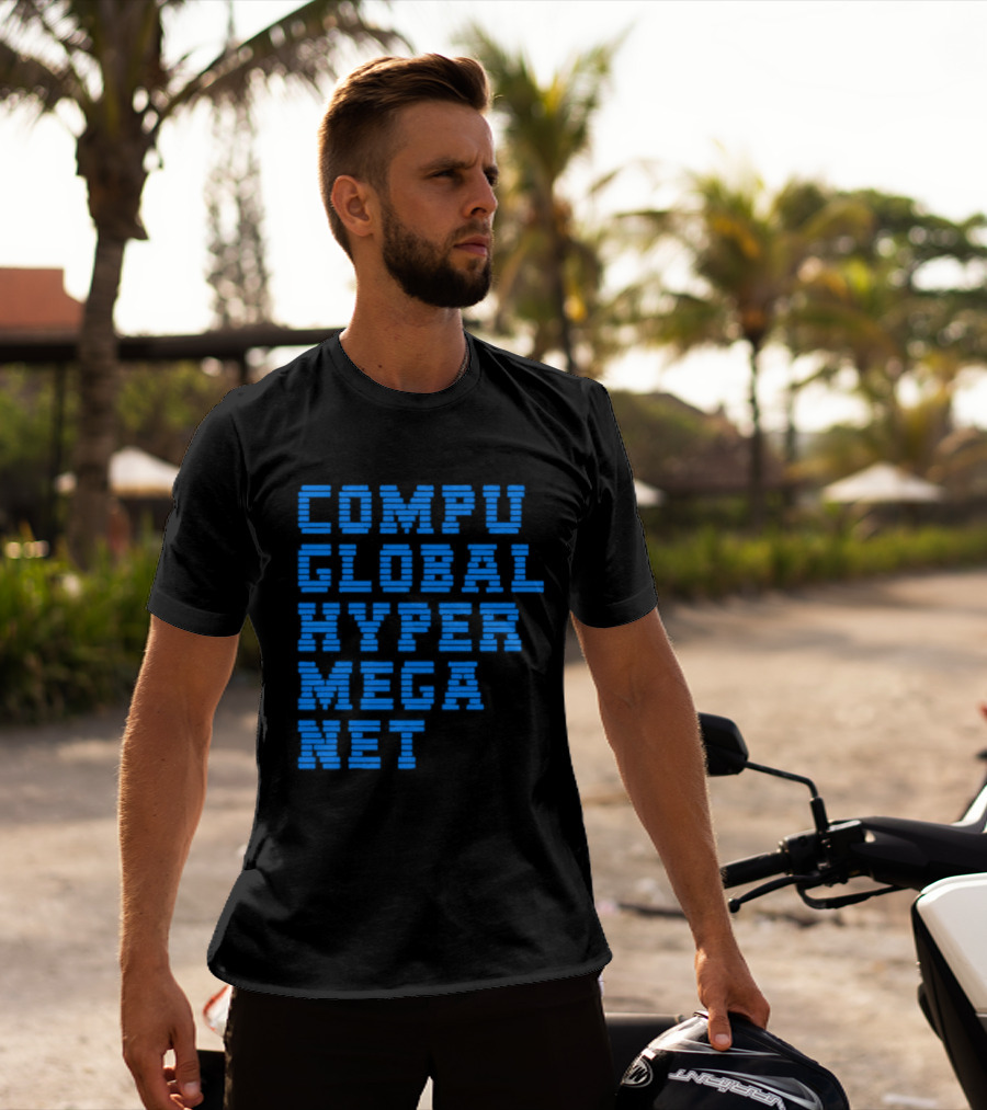 Compu Global Hyper Mega Net The Simpsons T-Shirt