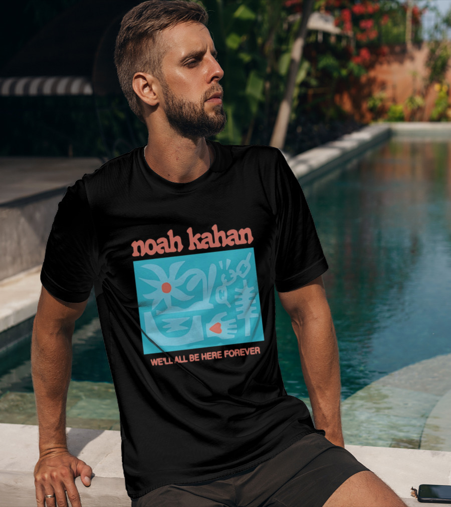 Noah Kahan We'll All Be Here Forever Abstract Symbols And Shapes T-Shirt