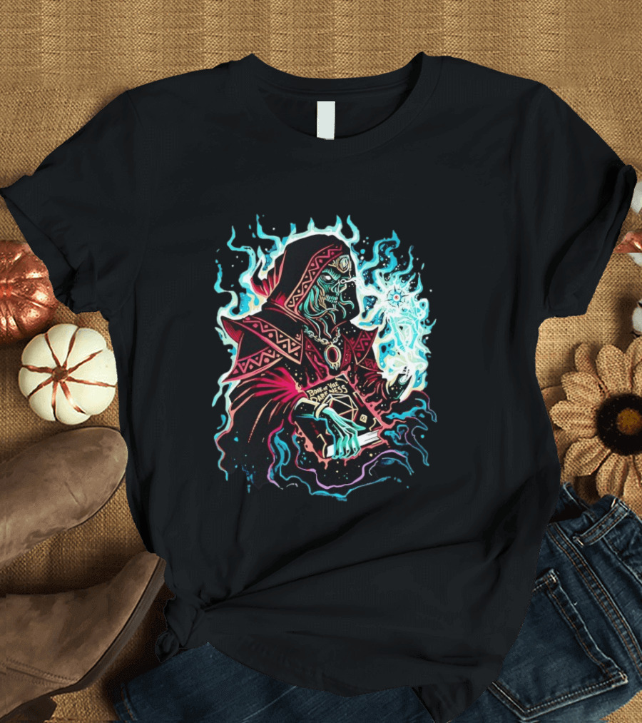 The Arch Lich Archlich Book Of Darkness Magic Dungeons And Dragons T-Shirt
