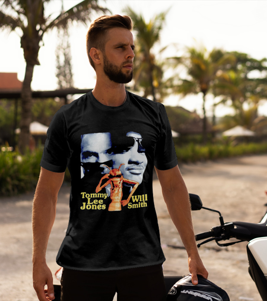Tommy Lee Jones Will Smith Alien Men In Black T-Shirt