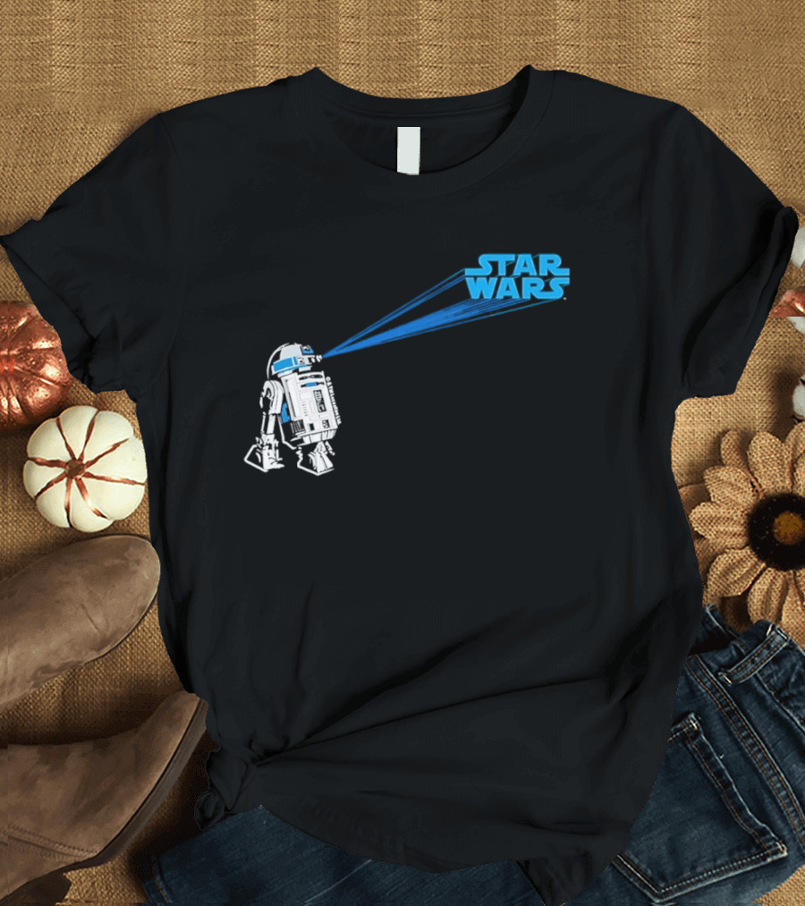 Star Wars R2D2 Projection T-Shirt