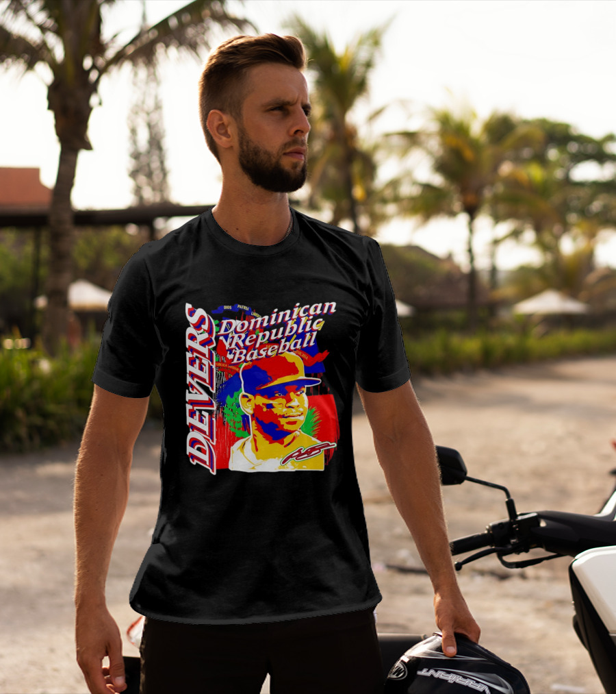 Rafael Devers Dominican Republic Baseball Boston Red Sox T-Shirt