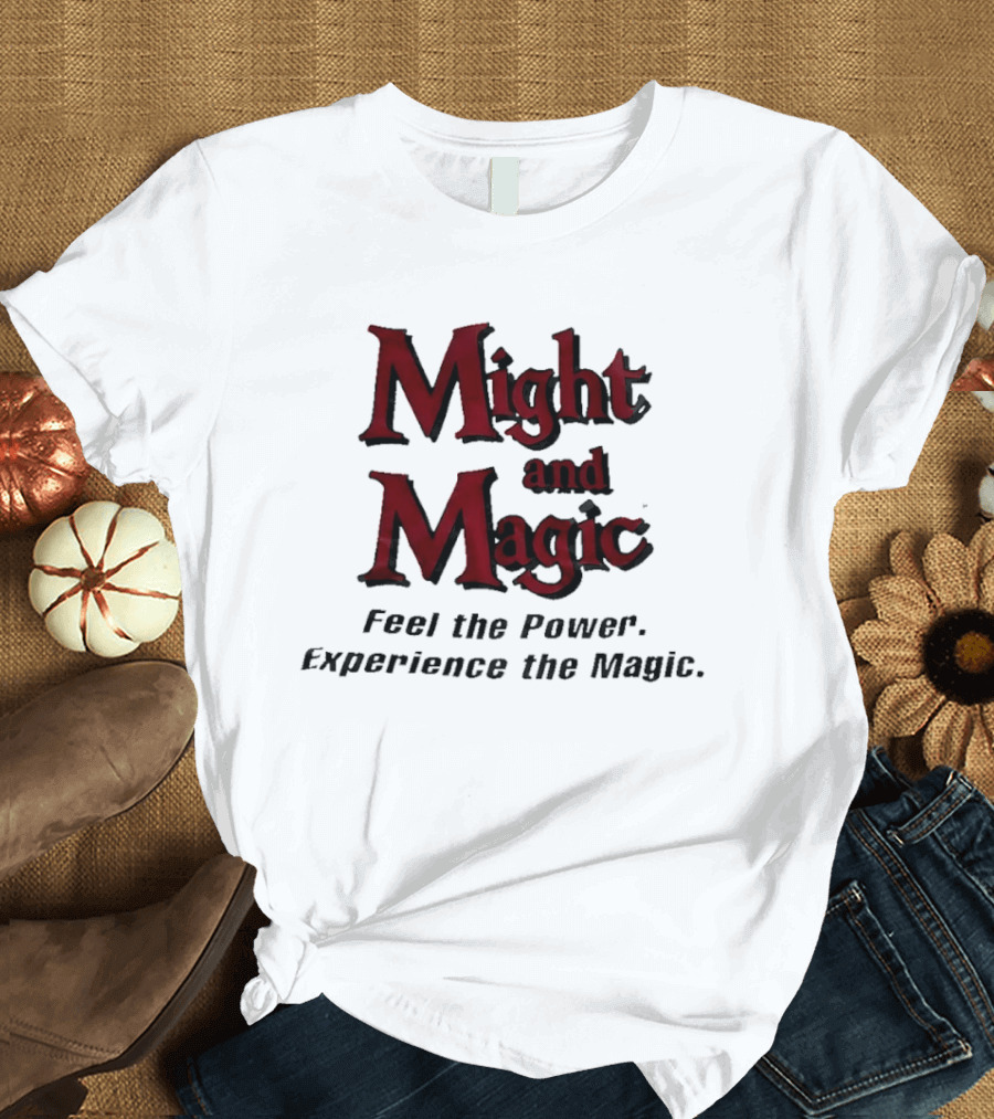 Might And Magic Feel The Power Experience The Magic T-Shirt