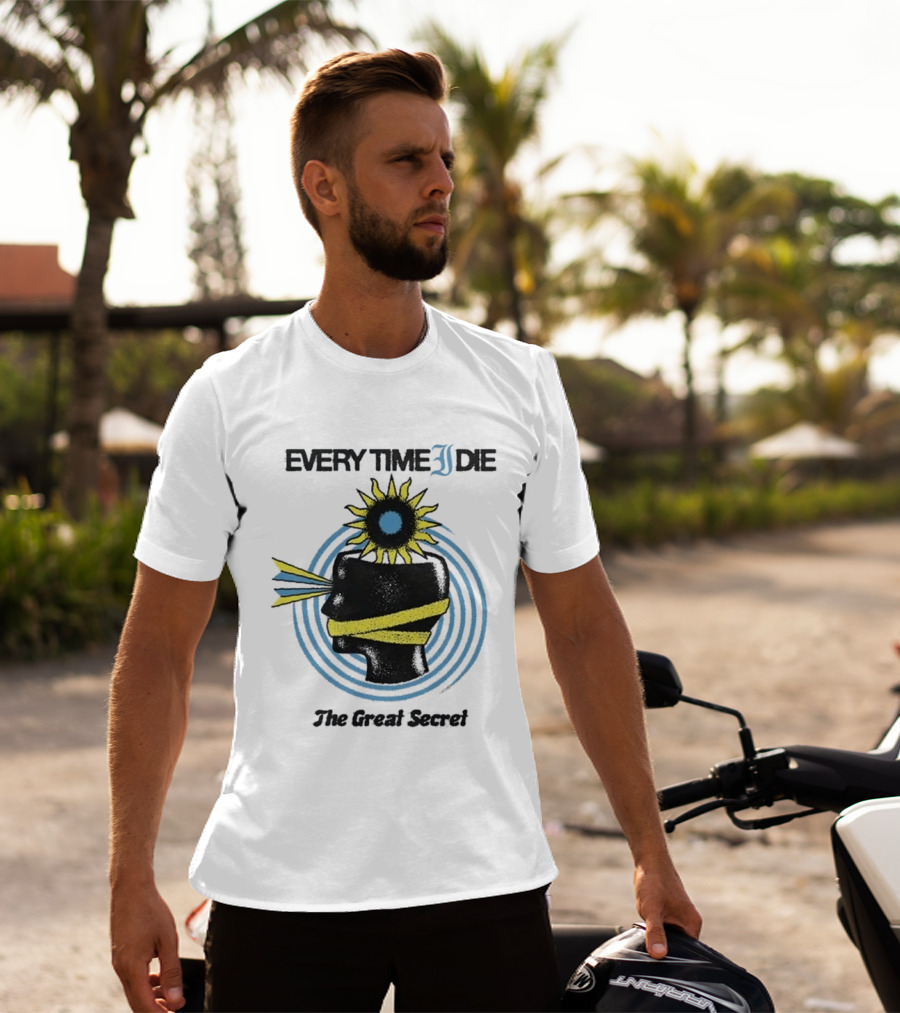 Every Time I Die The Great Secret Sunflower Head Exploding Concept T-Shirt