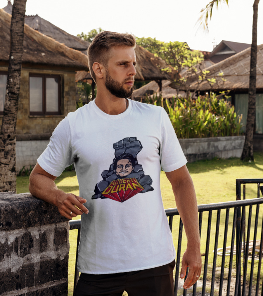 Roberto Duran Fist Iconic Boxing Legend T-Shirt