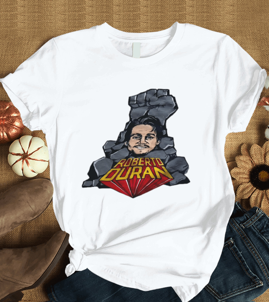 Roberto Duran Fist Iconic Boxing Legend T-Shirt