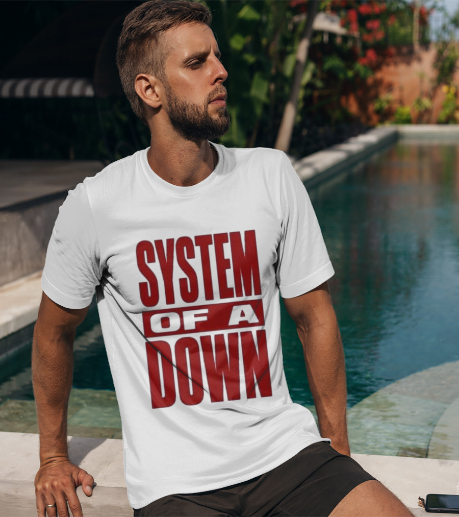 System Of A Down Paris France 2026 Event Dates 7 2 7 4 T-Shirt