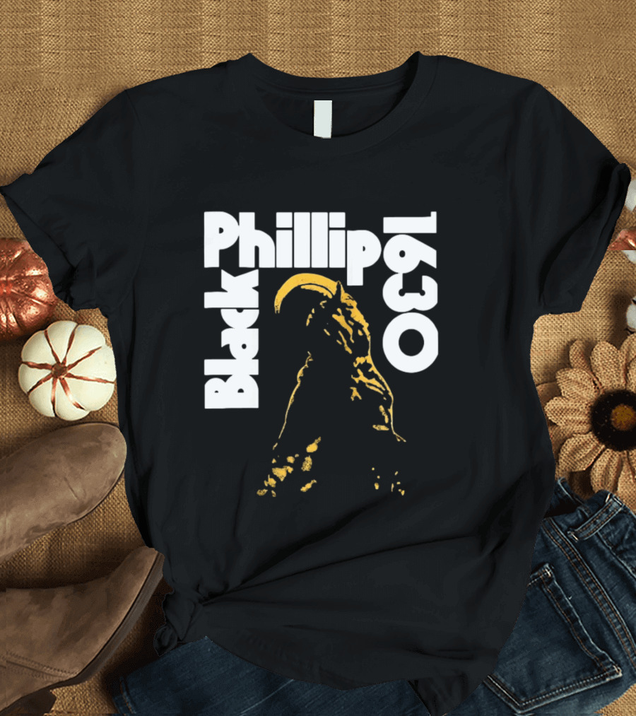 Black Phillip 1630 The Witch A24 Horror Movie T-Shirt