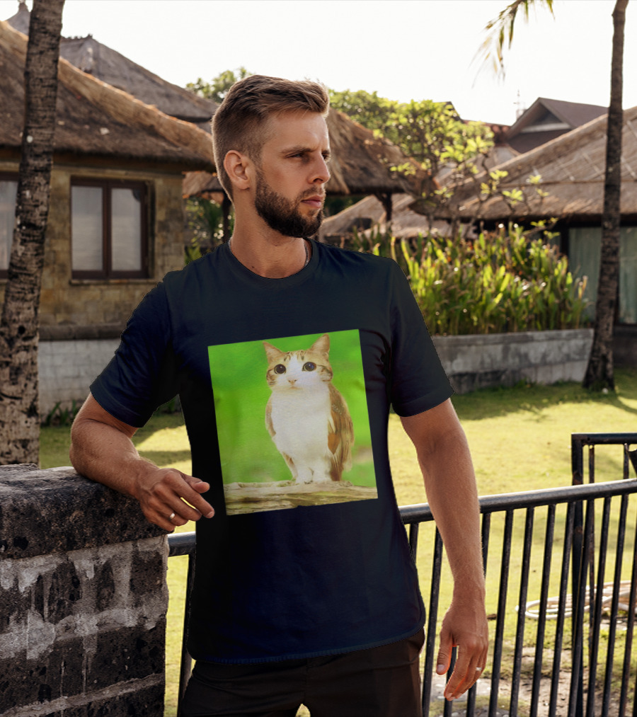 Cat Owl Hybrid Animal Mashup Creature Fusion T-Shirt