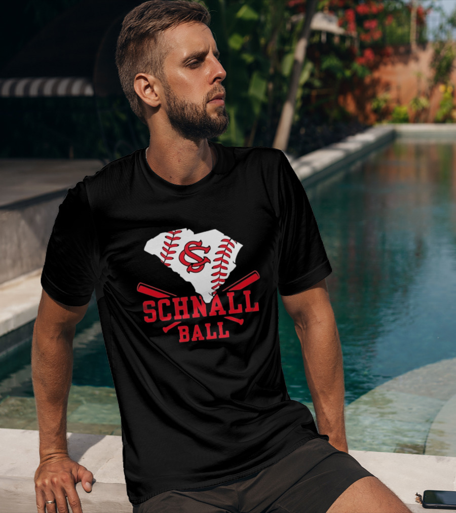 Schnall Ball South Carolina Gamecocks Baseball Paul Mainieri T-Shirt