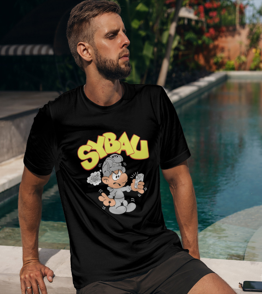Sybau Freako Did It Cartoon Streetwear T-Shirt
