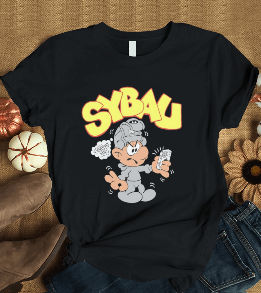Sybau Freako Did It Cartoon Streetwear T-Shirt