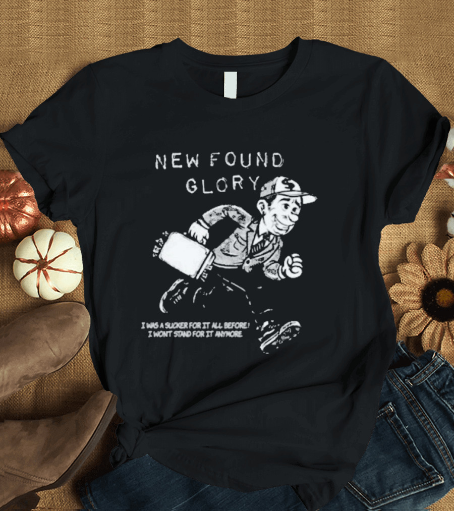 New Found Glory Boom Roasted I Was A Legend For It All Before I Won't Stand For It Anymore T-Shirt