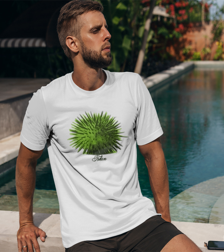 Note Token Nyc Touch Green Artistic Burst T-Shirt