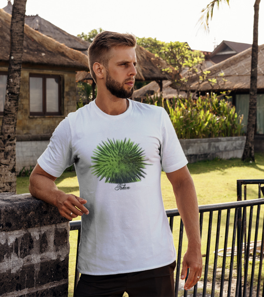Note Token Nyc Touch Green Artistic Burst T-Shirt