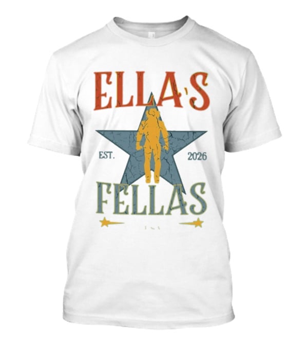 Ella's Fellas Star USA Est 2026 Dandelion T-Shirt