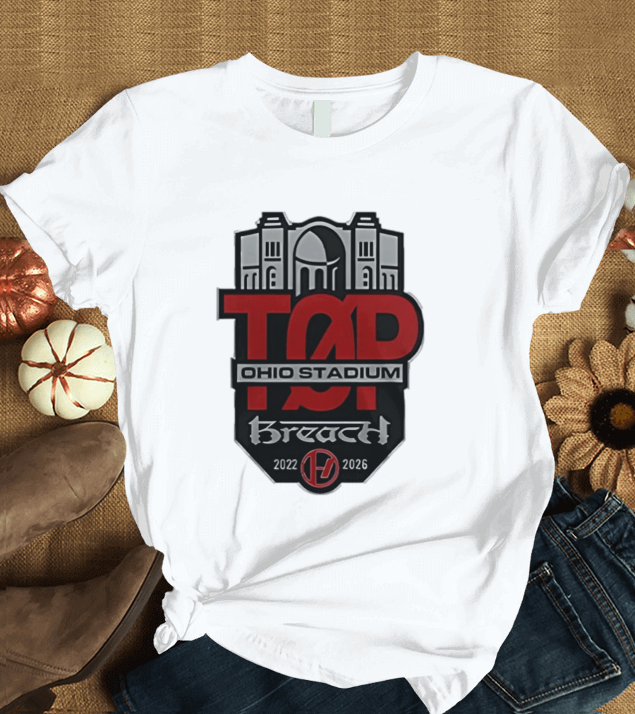 TAD Ohio Stadium Breach 2022 2026 T-Shirt