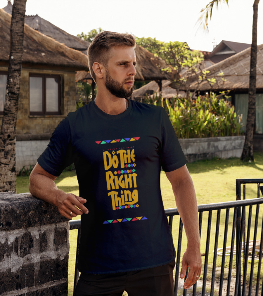Do The Right Thing A Spike Lee Joint Movie Aesthetic Minimalist T-Shirt