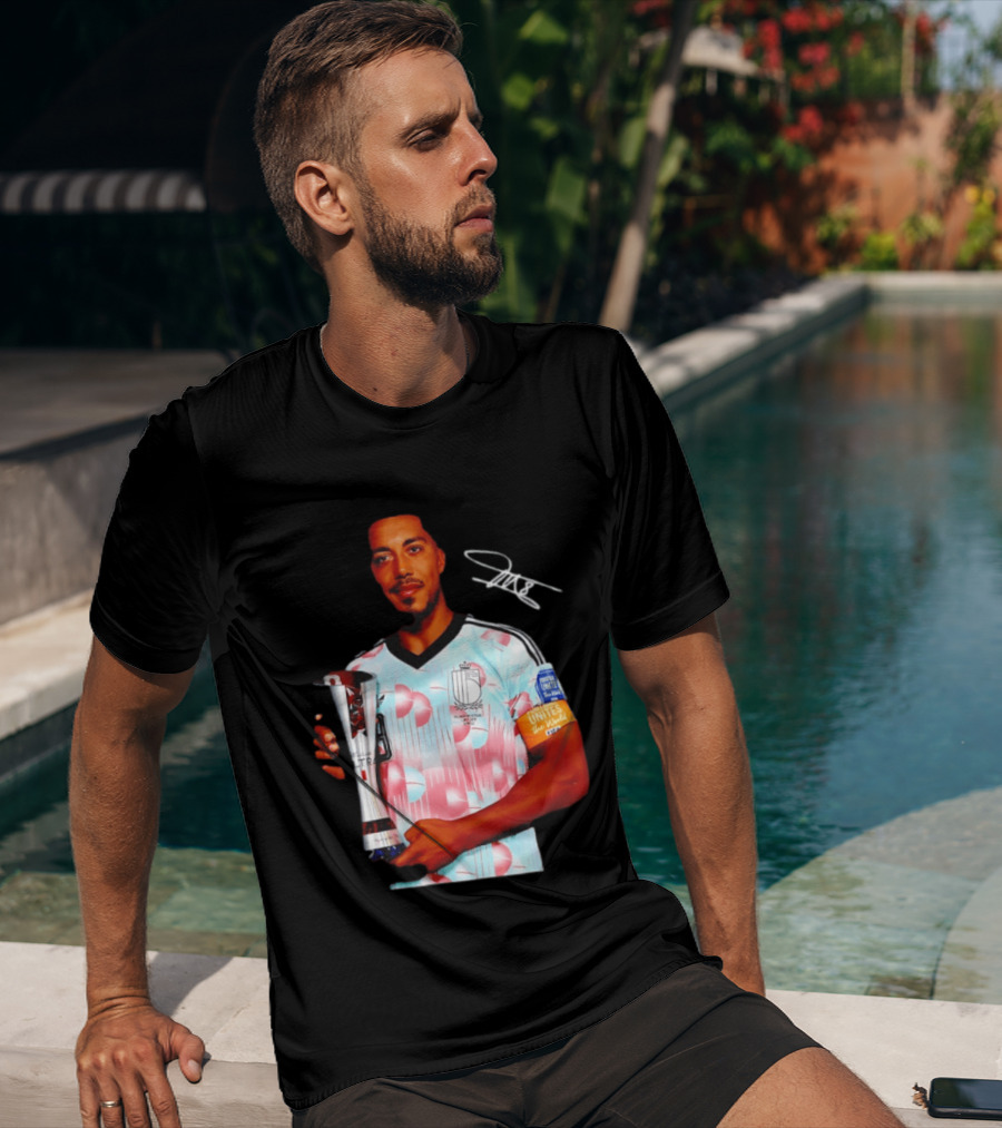 Youri Tielemans Belgium Football Unites The World Trophy Winning Moment T-Shirt