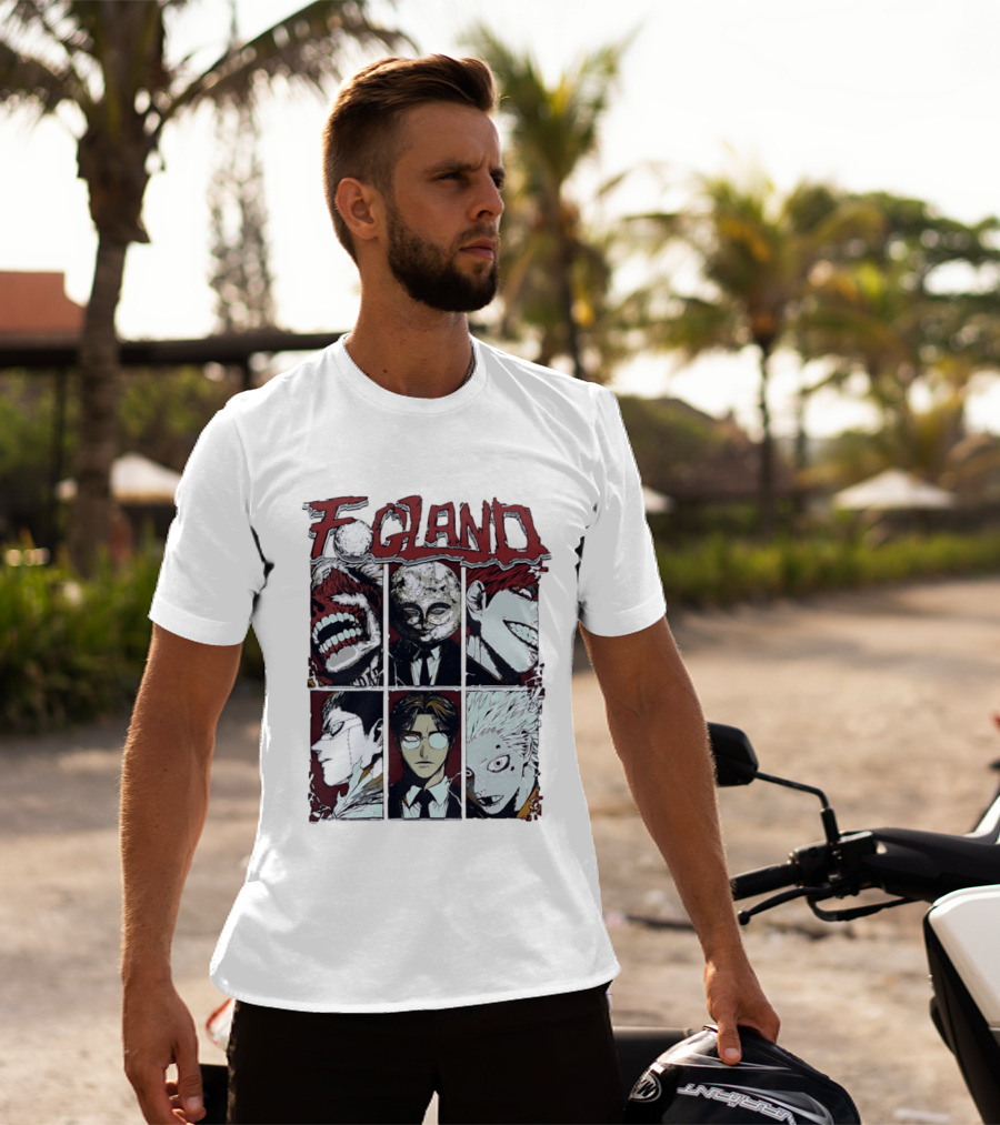 FOGLAND Manga Characters Face Expressions T-Shirt