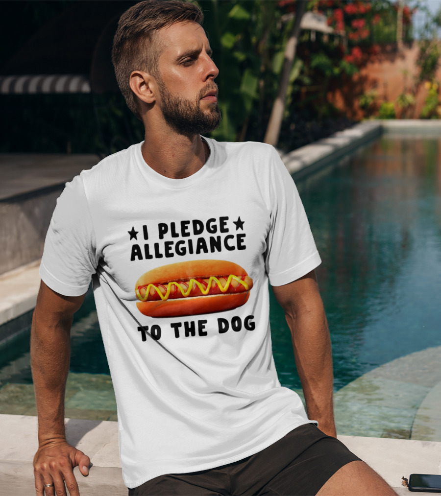 I Pledge Allegiance To The Hot Dog T-Shirt