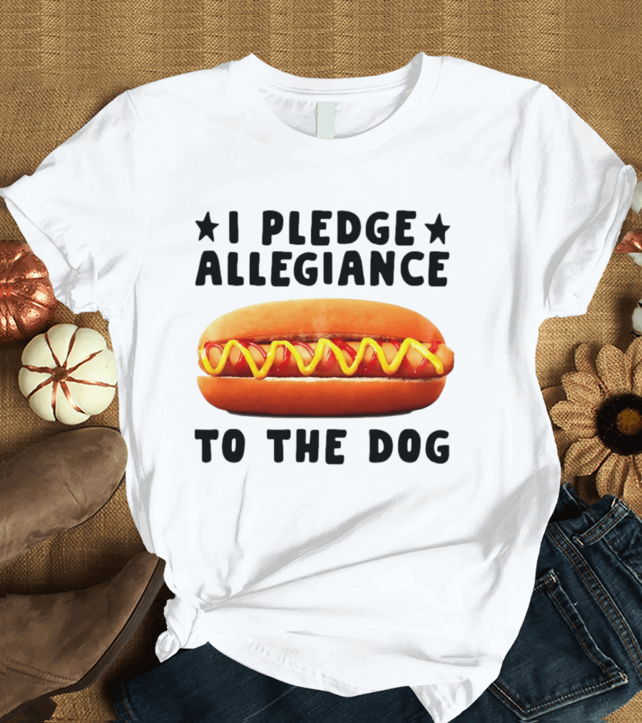 I Pledge Allegiance To The Hot Dog T-Shirt