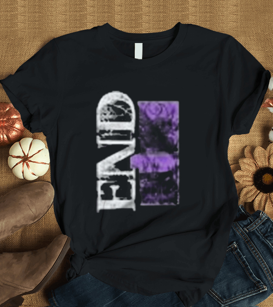 Closed Casket Activities End Victim Purple Black T-Shirt
