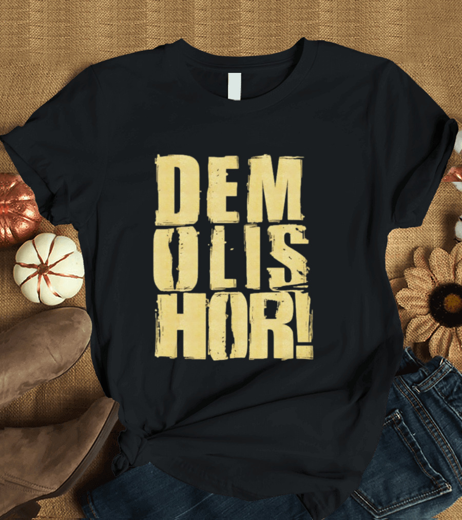 DEMOLISHOR Gold T-Shirt
