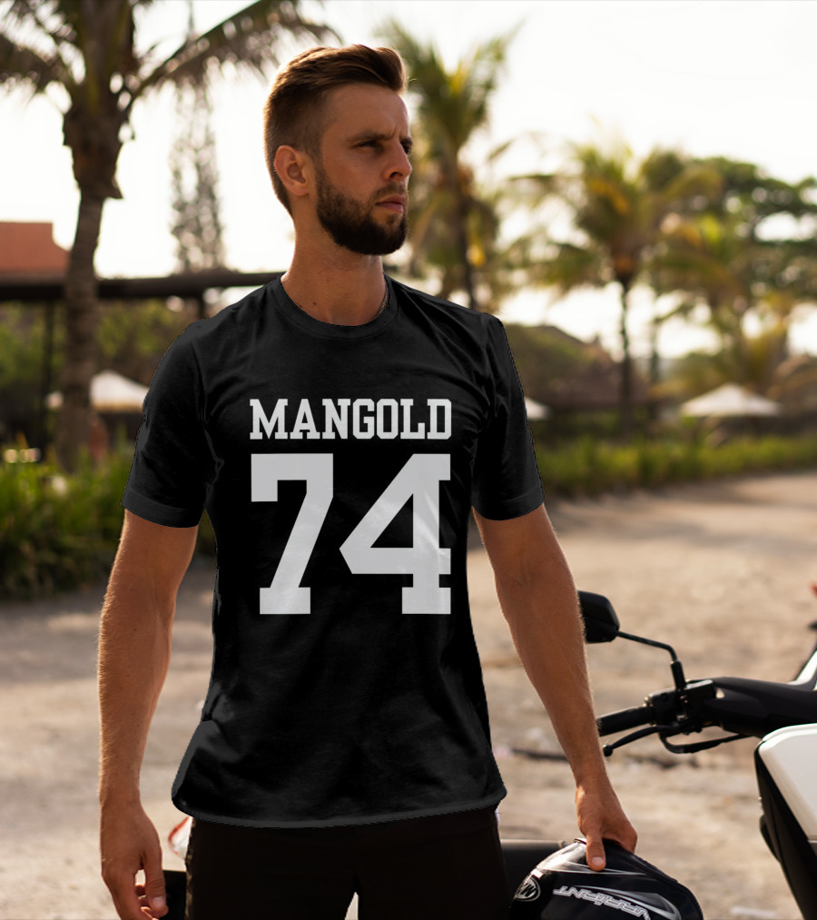 NY Jets Nick Mangold 74 Football T-Shirt