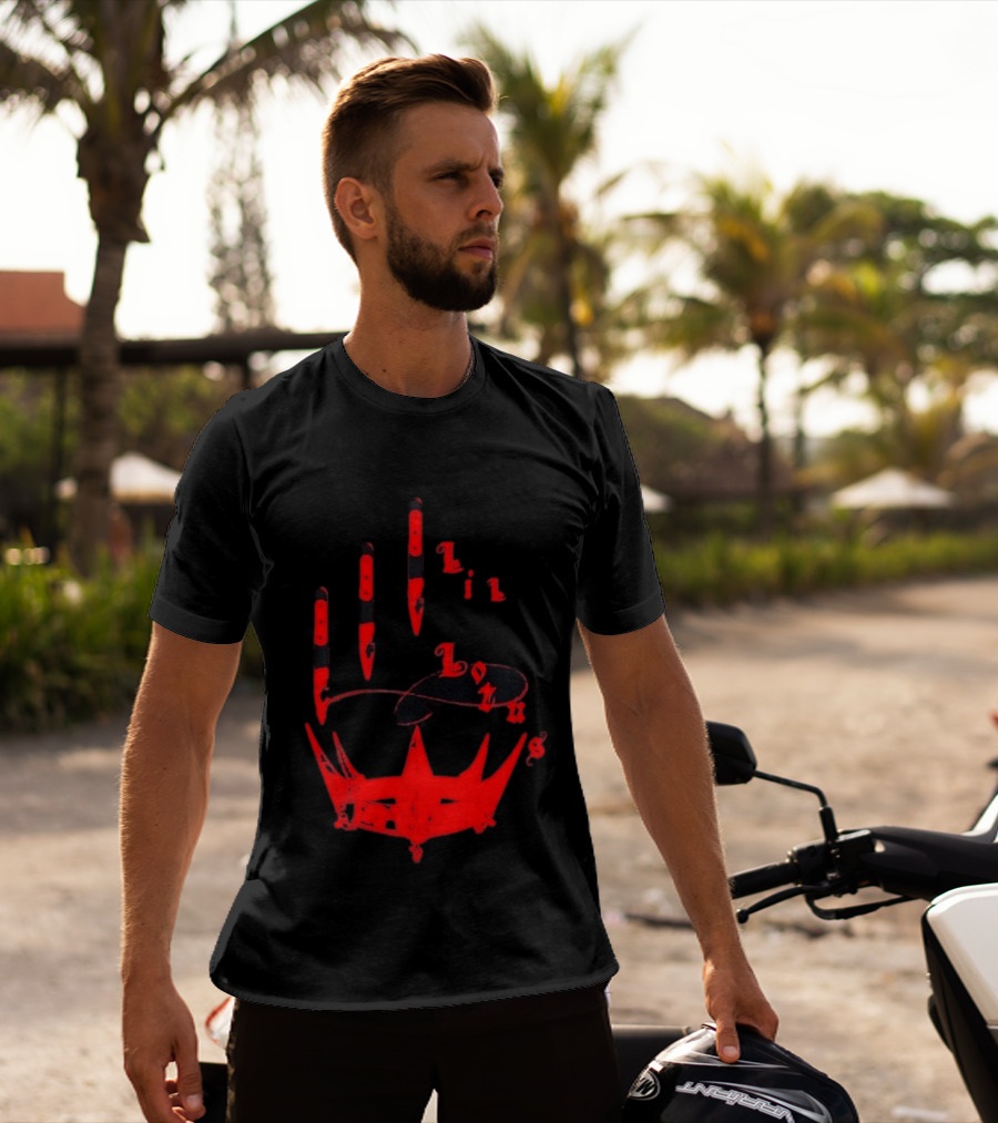 Lil Lotus Ocean Crown Hand T-Shirt